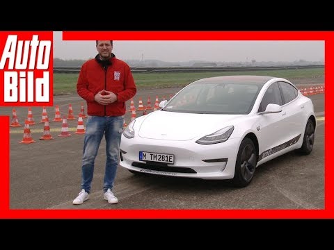 Tesla Model 3 (2018) Erste Fahrt/Erklärung