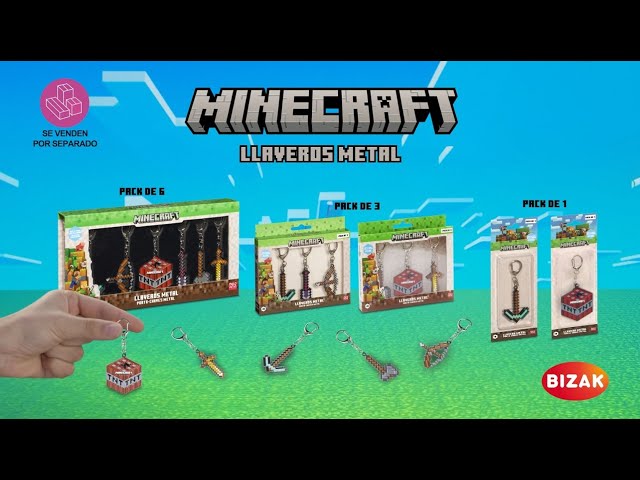 Vídeo relacionado con Bizak Minecraft Figura Alex y Caballo con Movimiento, Modelos para coleccionar, Licencia Oficial del Videojuego de construcción y Bricks, Adultos Fans y niños o niñas (64110030-1)