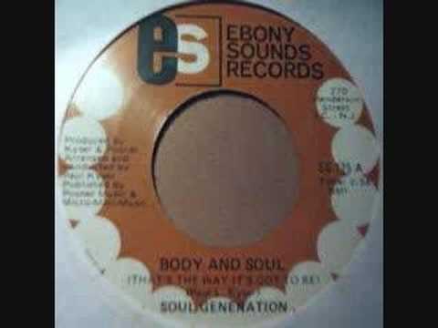 Soul Generation - Body and Soul