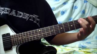 Havok - Living Nightmare - guitar cover lesson