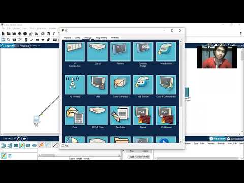 Crear una red Simple con Cisco Packet Tracer.