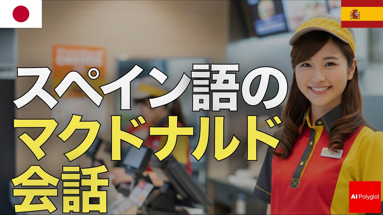 スペイン語のマクドナルド会話 | 聞き流し | リスニング episode artwork