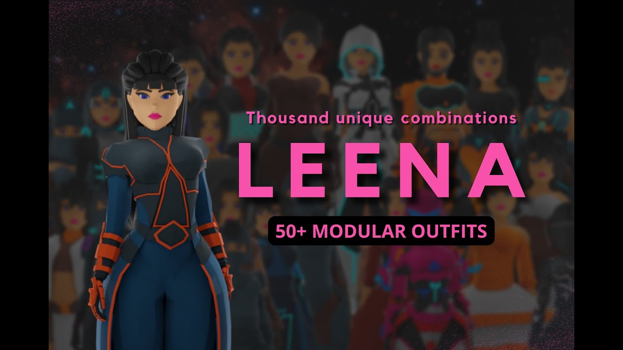 Introducing Leena: The Modular Character Asset for Beyond Earth Online Trailer Video!
