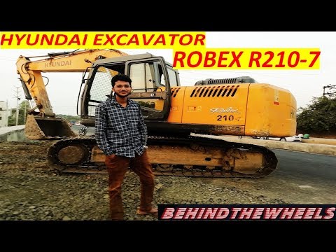 Hyundai excavator robex r210-7 review/ includes operating gu...