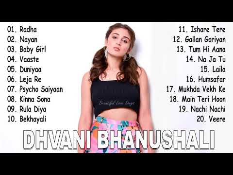 Dhvani Bhanushali NEW SONGS 2021 | Dhvani Bhanushali ALL BEST SONGS 2021
