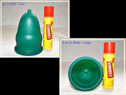 LuvUrBody LUB Menstrual Cup - Cup Info