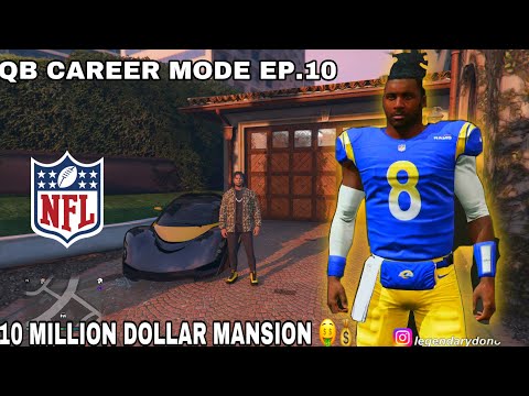 Madden 22 QB Career Mode EP.10--NEW CAR AND NEW CRIB FOR DERWIN! WE HAD A GAME OF THE YEAR THIS VID!