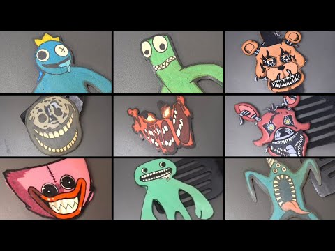 Jumpscare Horror Mobile Game Pancake art - FNaF, Poppy Playtime, Rainbow Friends, Doors, Banban