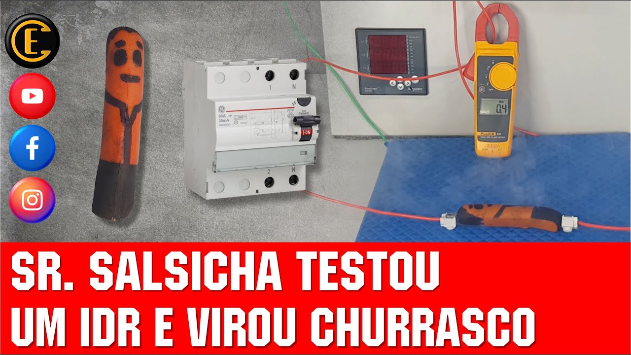 POSSO TOMAR CHOQUE MESMO TENDO IDR (DR)? FIZEMOS UM TESTE SIMULANDO O CORPO HUMANO. ⚡