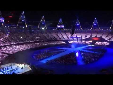 ED SHEERAN - Wish You Where Here @ London 2012 closing ceremony