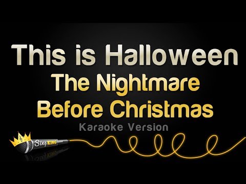 The Nightmare Before Christmas - This Is Halloween (Karaoke Version)