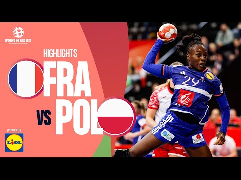 France 🆚 Poland | Highlights | Women’s EHF EURO 2024