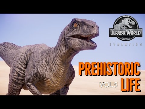 Prehistoric Life Vol. 5 - Jurassic World Evolution [4K]