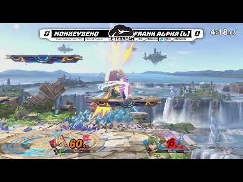 Quarantainment 23 Grand Finals - MonkeyBenQ (Lucina) Vs. Frank Alpha [L] (Fox) Smash Ultimate - SSBU