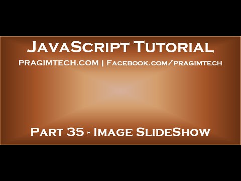 How to create image slideshow using JavaScript