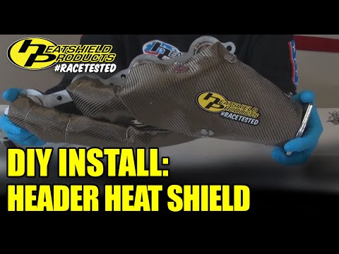 LS Header Heat Shield - Better Than Exhaust Wrap | Heatshield Products