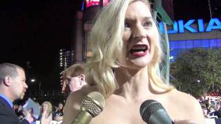 Andrea Powell discusses her role as Sascha in breaking dawn Part 2 video