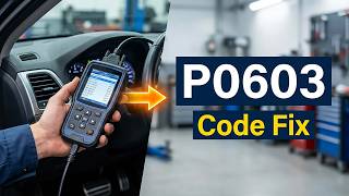 How To Fix P0603 Code - Keep Alive Memory KAM Error - PCM Repair Guide