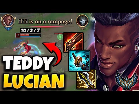 Lucian vs Jhin ADC [ Teddy ] Korea Challenger Patch 14.3 ✅