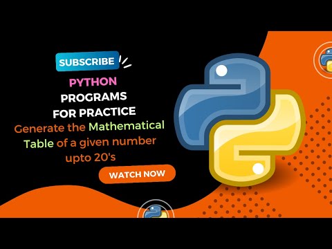 Python Programs Mathematical Table Python Pythonprogramming Telugucodeguru