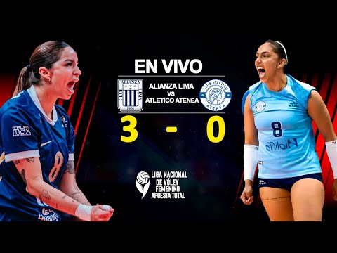 EN VIVO ALIANZA LIMA vs. ATLETICO ATENEA(3-0) I POR LA FECHA 6 DE LA LIGA PERUANA DE VOLEY 2025-26
