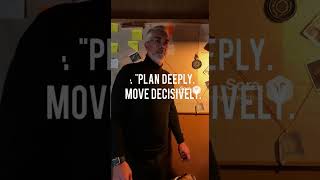 Plan deeply, move decisively. #Shorts