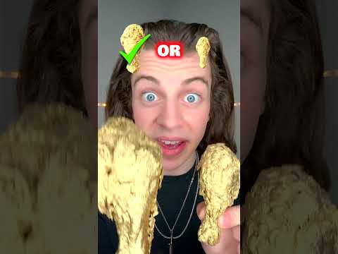 Big OR Small!? 🤤 (Gold Food)
