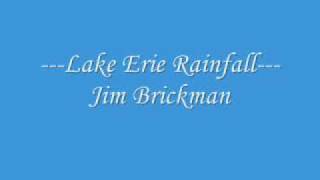 Lake Erie Rainfall - Jim Brickman