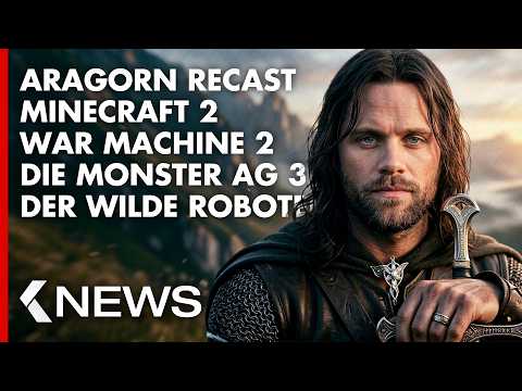Video Thumbnail: Monster AG 3, Minecraft 2 Cast, Neuer Aragorn, Der Wilde Roboter 2, War Machine 2... KinoCheck News