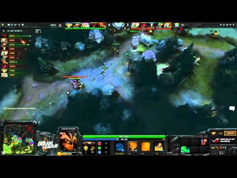 Team Tinker vs. Scaryfacezzz Game 1 - Dota 2 DreamLeague DreamHack Tournament