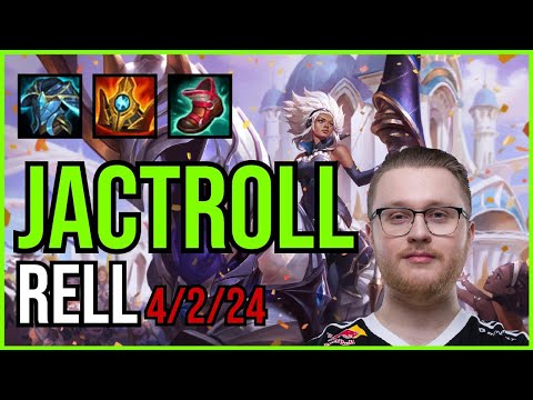 JACTROLL - RELL vs. MAOKAI Support | EUW GRANDMASTER | PATCH 11.1