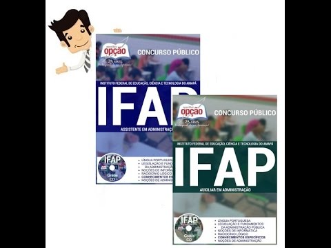 Apostila Concurso IFAP 2016 - Assistente e Auxiliar em Administração