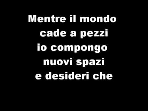 Marco Mengoni- L'essenziale (testo/lyrics)