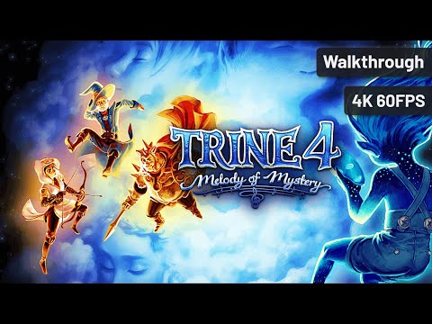 Trine 4: The Nightmare Prince - Melody of Mystery┆Full Walkthrough┆No Commentary┆4K60FPS
