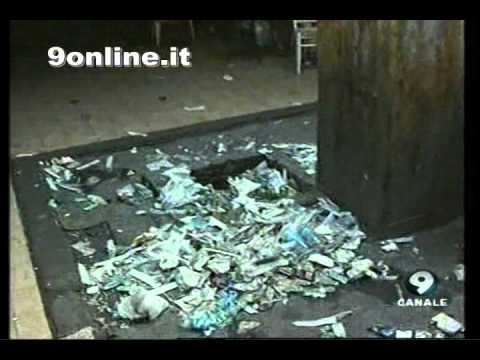 Scampia, immagini dall'inferno