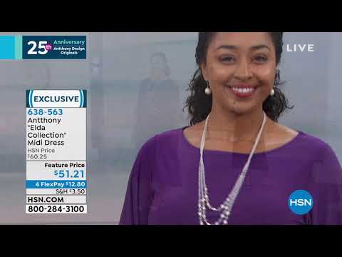 HSN | Antthony Design Originals Fashions 25th Anniversary 05.27.2019 - 05 AM