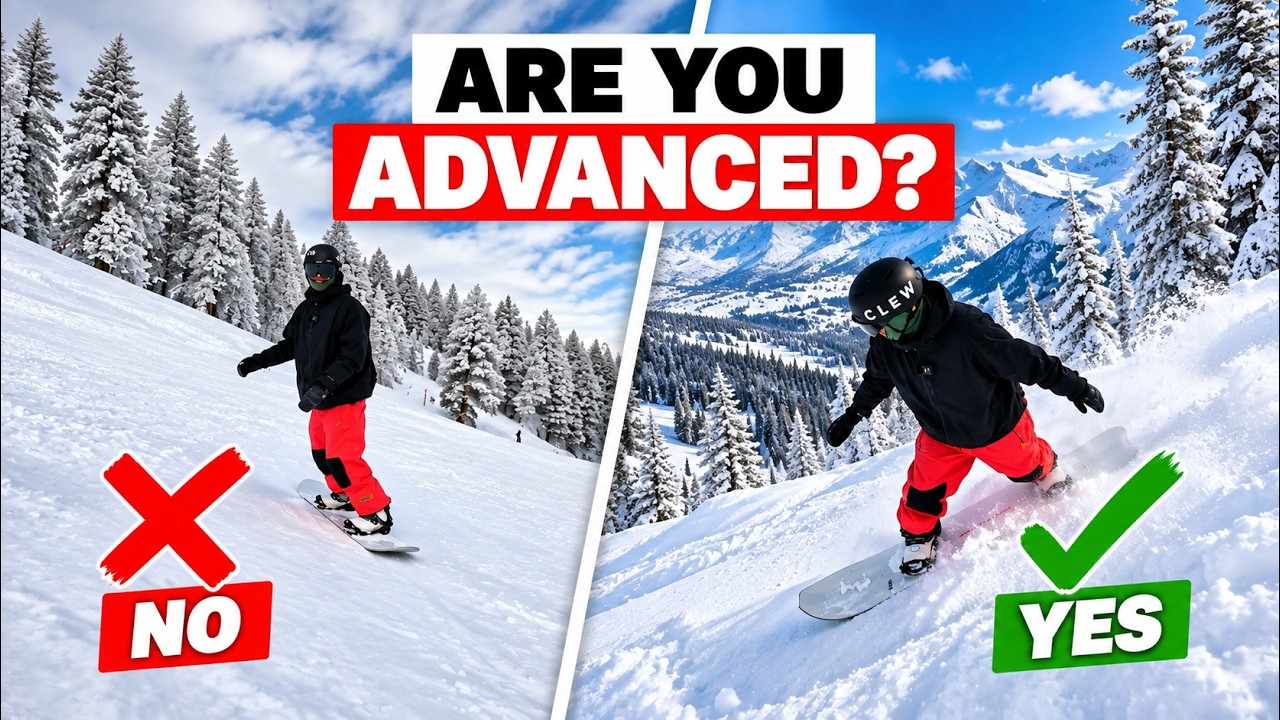 5 Ways To Tell You're An Advanced Snowboarder