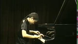 Rebekka / J.S.Bach Piano Concerto (Solo ver. ) No.1 1st Mov. in D Minor/15 years old studio live