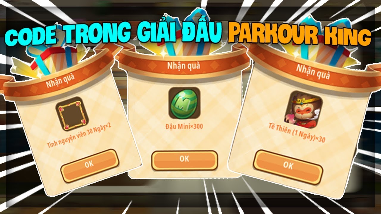 CODE DO MINI WORLD TẶNG HÙNG VÀ SIRO TRONG GIẢI ĐẤU PARKOUR KING CÓ GÌ ĐẶC BIỆT
