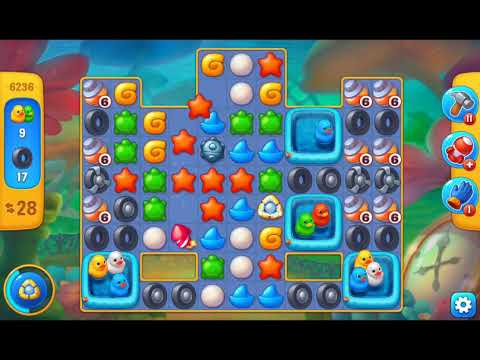 Fishdom 2021 - Level 6236   #playrix #fishdom #gaming