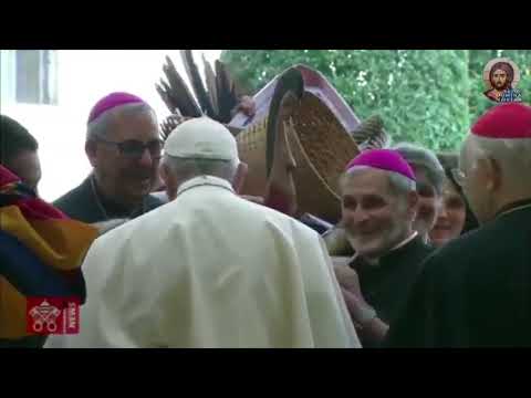 estratto video iniziale da LA CHIESA DIABOLICA DI BERGOGLIO - eresia sincretista