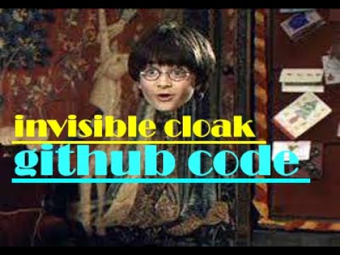 INVISIBLE CLOAK PROJECT USING PYTHON OPENCV | artificial intelligence | opencv | ai | github code