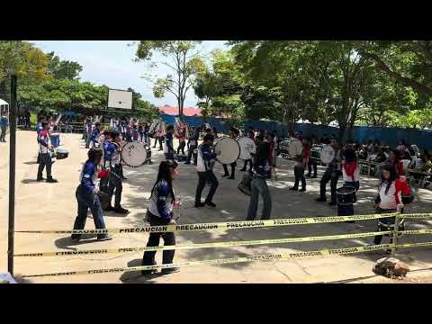 Banda instituto “San Marcos” competencia de bandas Sensenti Ocotepeque 