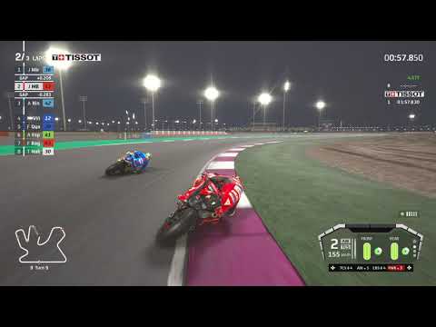 FIGHTING FOR THE WIN AT QATAR !!! - MotoGP21 Jack Miller Career Mode Part 2 (MotoGP2021 Game)
