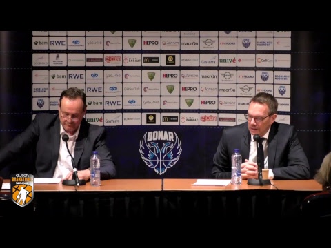 Persconferentie  Donar vs Aris Leeuwarden  -  230319