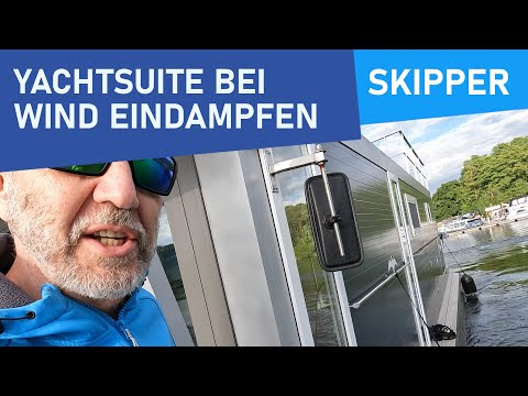 Skippertipps 2024: Yachtsuite bei Wind ohne Bugstrahler anlegen | Hausboot mieten | Bootsurlaub