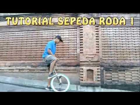 CARA CEPAT BELAJAR SEPEDA RODA 1, Unicycle Tutorial