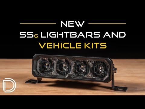 NEW SS6 LED Lightbars & Vehicle-Kits for Your Build (Toyota, Ford, RAM, Subaru) | Diode Dynamics