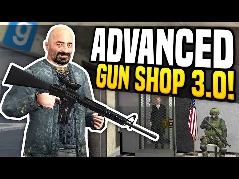 ADVANCED GUN SHOP 3.0 - Gmod DarkRP | Very Secure Store!