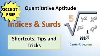 Surds and Indices Shortcuts and Tricks for Placement Tests 2026